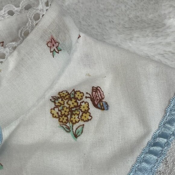 Vintage Wildflower Collection Floral Dress Girls‎ Size 5 High Neck Lace Cottage - Picture 12 of 13